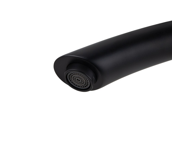 Смеситель KAISER 57122-2 Trio для душа, чёрный матовый