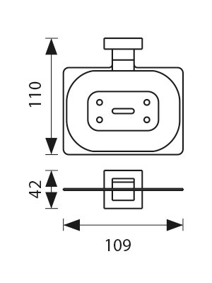 Мыльница KAISER KH-2304 Canon к стене