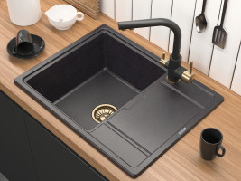 Смеситель для кухни с краном для питьевой воды PAULMARK Essen 213011-401BR