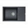 Мойка кварцевая VERLASS PM317850-BLM, черный металлик, 780х500, Paulmark