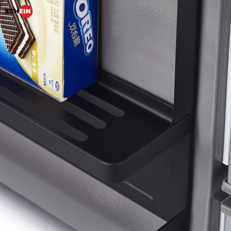 Полка SCHEIN HD0013-BL-M магнитная для кухни/ванной черная