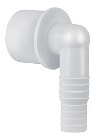 Адаптер 9-0021 для подключения слива быт/техники Ø32мм угол 90