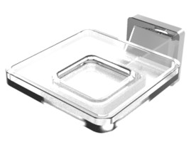 Держатель KAISER KH-1033 Moderne мыльницы (квадратная), стекло