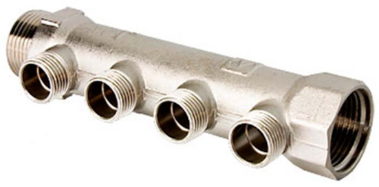 Коллектор VALTEC VTc.500.N.0603 1" ВН х 1/2"нар. - 3 вых. 500n*