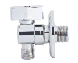 Кран KAISER 263 1/2"х3/8" угловой хром