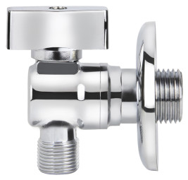 Кран KAISER 263 1/2"х3/8" угловой хром