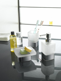 Дозатор для жидкого мыла настольный Langberger Vico Black Edition 11323A-BP чёрный