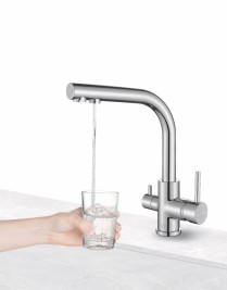 Смеситель для кухни с краном для питьевой воды PAULMARK Essen 213011-431