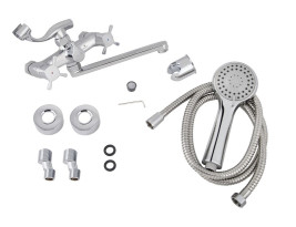 Смеситель KAISER 58022 Cuatro для ванны (кран-букса 6158)