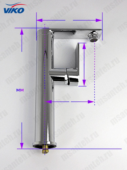 Смеситель для раковины VIKO V-7712