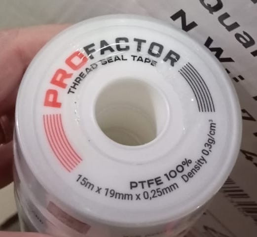 Лента ФУМ ProFactor 2.4.3 "большая" 19mm*0,25mm*15м