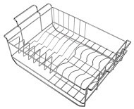 Сушилка для посуды KAISER 428x288x140 KА-4329