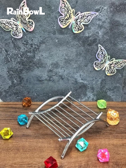 Мыльница Rainbowl HOME "Шезлонг" настольная (D0037) Мыльница Rainbowl HOME "Шезлонг" настольная (D0037)