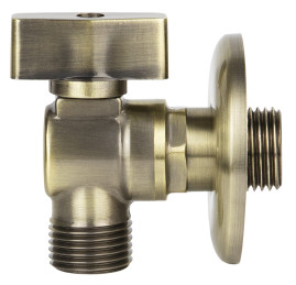 Кран KAISER 266 (261An) -1/2"х1/2" угловой бронза