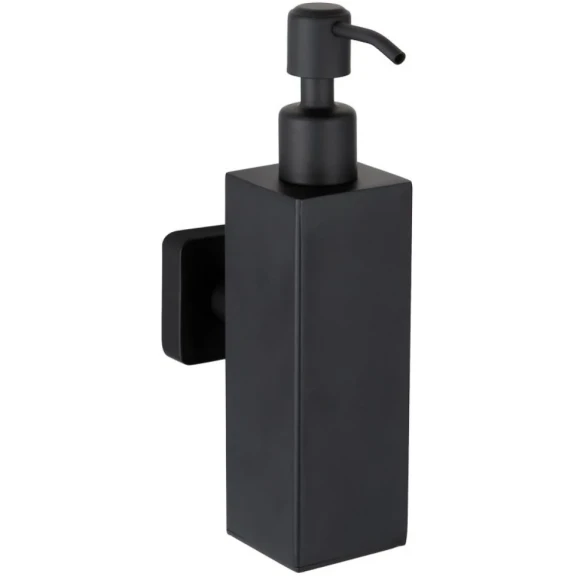 Диспенсер Rainbowl Cube 2788-1BP для жидкого мыла черный матовый