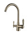 Смеситель KAISER 31744-3 Vincent для кухни, с краном для питьевой воды, бронзовый