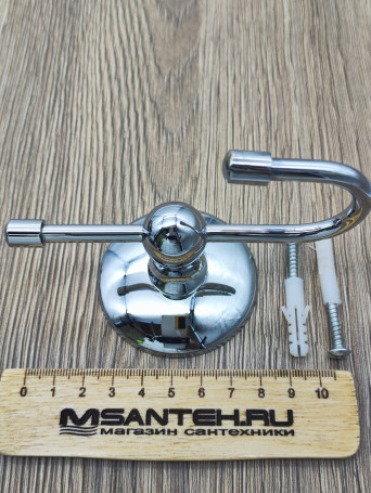 Крючок Rainbowl OTEL для ванной 2527-2 одинарный хром