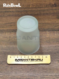 Стакан Rainbowl FORA стекло прямой матовый (129-118)