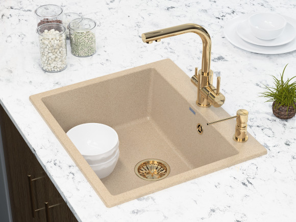 Смеситель для кухни с краном для питьевой воды PAULMARK Essen 213011-G