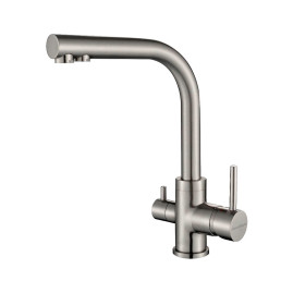 Смеситель для кухни с краном для питьевой воды PAULMARK Essen 213011-NI