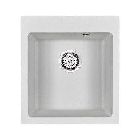 Мойка кварцевая ZEMAR, PM104651-WH, белый, 460х510 мм, Paulmark