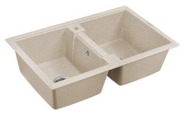 Мойка кварцевая ZWILLING PM238150-BE, бежевый, 810х500, Paulmark