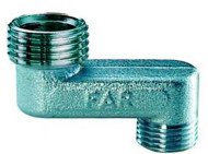 Эксцентрический фитинг 2см 3/4" х 1/2" нар/нар FAR