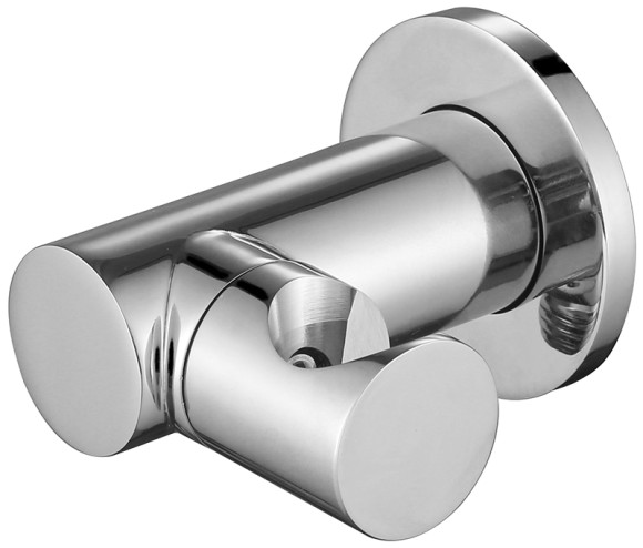 Кронштейн KAISER 0052 настенный с держателем и клапаном, круглый для соединения душевого шланга Кронштейн KAISER 0052 настенный с держателем и клапаном, круглый для соединения душевого шланга