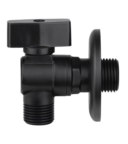 Кран KAISER 271(261Bl) 1/2"х1/2" угловой черный