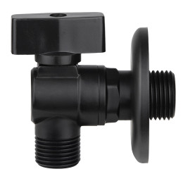 Кран KAISER 271(261Bl) 1/2"х1/2" угловой черный
