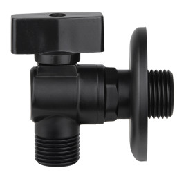 Кран KAISER 271(261Bl) 1/2"х1/2" угловой черный