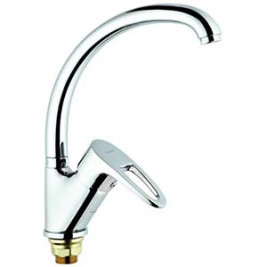 Смеситель G-Lauf 9G4-A180 для кухни d40 (бок. выс.) с гайкой +++