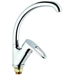 Смеситель G-Lauf 9G4-A180 для кухни d40 (бок. выс.) с гайкой +++