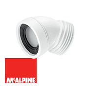 Труба фановая "McALPINE" 110/22* с манжетой дл.140мм.  MRWC17