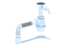 А2010 Сифон Ани Грот 1-1/2" х 40 с нос. с тр.40х50