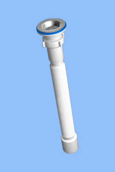 G115 Гофросифон 1-1/2" х 50 АНИ удлиненный