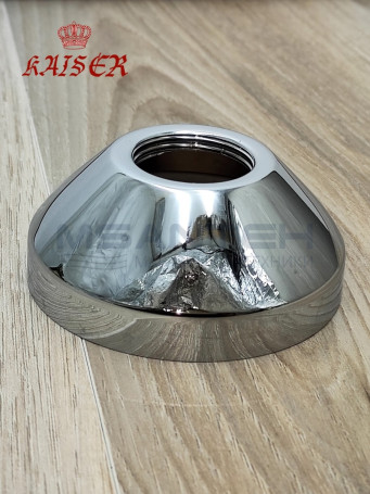 Отражатель KAISER 0323 декоративный Ø3/4"(26,8мм) х Ø70мм х 30мм, конус, 1 шт