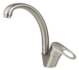 Смеситель KAISER 21544 City для кухни Silver, сатин 