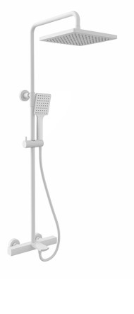 Душевая система KAISER 01382-4 Cube с термостатом 6282 Душевая система KAISER 01382-4 Cube с термостатом 6282