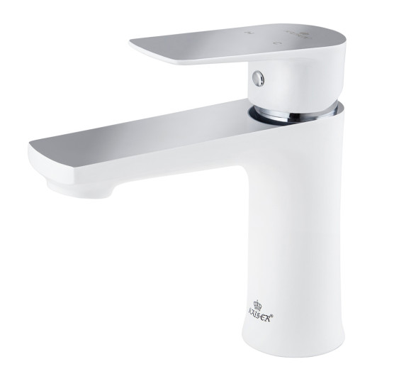 Смеситель KAISER 60011 Atrio для раковины, белый/хром