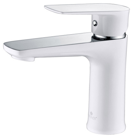 Смеситель KAISER 60011 Atrio для раковины, белый/хром