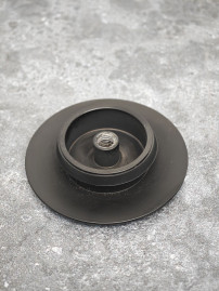 Крышка KAISER 8025-2 (8004С-2) выпуска автомат 8004 для ванны, чёрный 