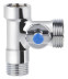 Кран KAISER 260 стир. прох. 1/2"х3/4"х1/2"
