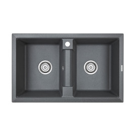 Мойка кварцевая ZWILLING PM238150-DG, графит, 810х500, Paulmark
