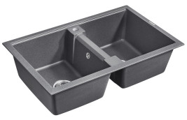 Мойка кварцевая ZWILLING PM238150-DG, графит, 810х500, Paulmark