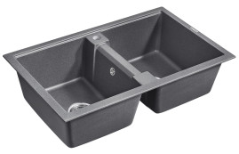 Мойка кварцевая ZWILLING PM238150-DG, графит, 810х500, Paulmark