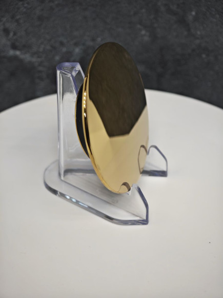 Крышка KAISER 8025-3 (8004С-3) выпуска автомат 8004 для ванны, золотой