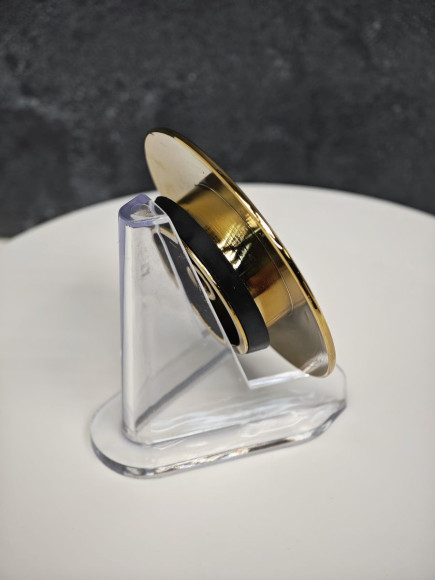 Крышка KAISER 8025-3 (8004С-3) выпуска автомат 8004 для ванны, золотой