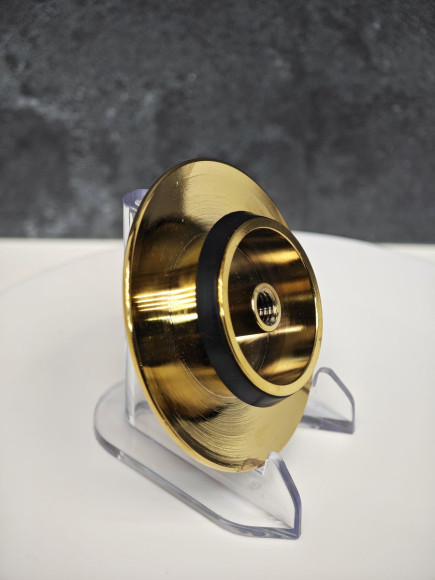 Крышка KAISER 8025-3 (8004С-3) выпуска автомат 8004 для ванны, золотой