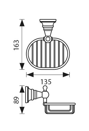 Мыльница KAISER KH-4204 Arno